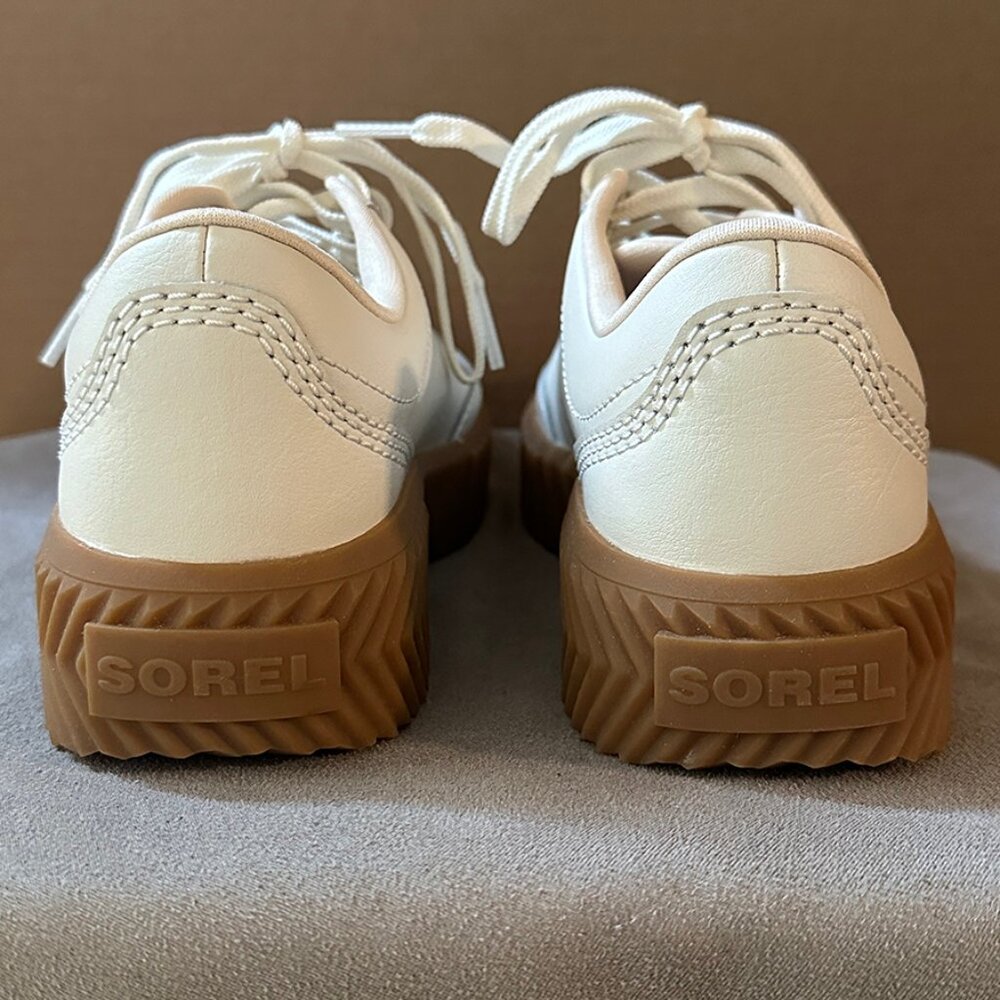 Sorel Ona Ave™ Low Waterproof Women's Sneaker. Sz 5.5/Cream - Picture 4 of 5